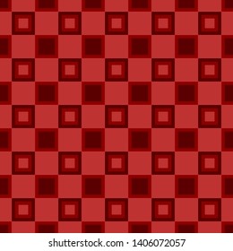 Seamless geometric square pattern background - vector illustration