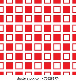 Seamless geometric square pattern background