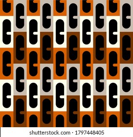 seamless geometric square pattern illustration.