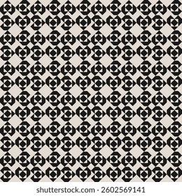 Seamless geometric square triangle pattern for backgrounds, fabric design, home decor.