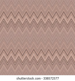 Seamless geometric strip pattern. Stripy background. Zig-zag line lace texture. Diagonal lines. Soft, body, beige, brown, pastel colored. Woman's stockings, hosiery, garter, undies, sale theme. Vector