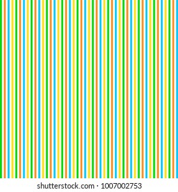 Seamless geometric striped background. Bright colored stripes. Lines are green and blue.