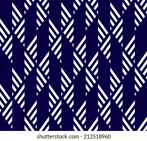 Seamless geometric  striped pattern background