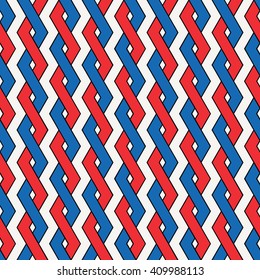 Seamless geometric striped pattern, colorful vector background 