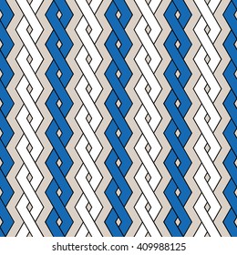 Seamless geometric striped pattern, colorful vector background 