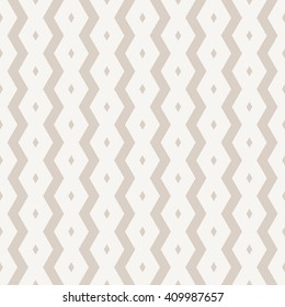 Seamless geometric striped pattern, monochrome vector background 