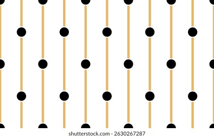 
Seamless geometric striped pattern. Vector Illustration.