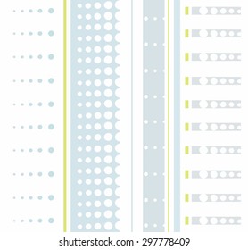 Seamless, geometric, stripes, small circles. Seamless, broad band of small colored circles. To print on paper, print on fabric and decoration.  