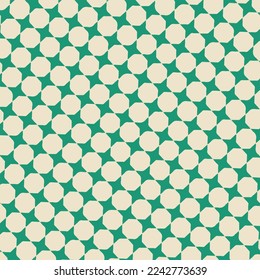 Seamless geometric style vector pattern design