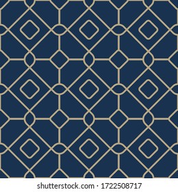  Textura elegante y geométrica sin inconvenientes.Clásico estilo Art Déco sin fisuras. Textura abstracta de vector retro. Papel pintado islámico. Diseño gráfico de entramado. Diseño de baldosas modernas vectoriales.