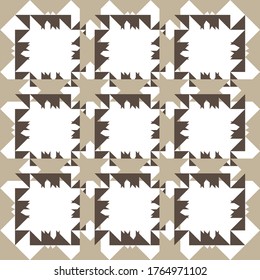 Seamless geometric stylish texture. Classic Art Deco seamless pattern. Abstract retro vector texture.