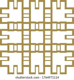 Una textura elegante y geométrica perfecta. Clásico Art Deco sin inconvenientes. Resumen de textura vectorial retro.