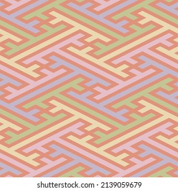 Seamless geometric stylish texture for wallpaper 