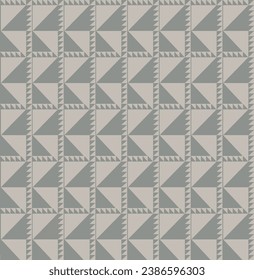 Seamless geometric textile pattern. Vector illustration.