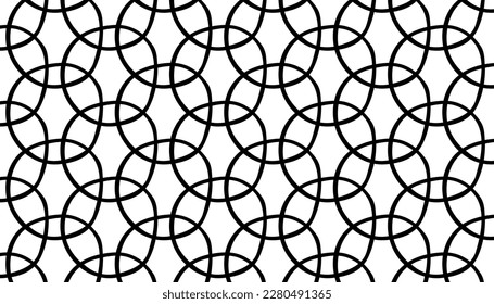 Seamless geometric texture, abstract repeating background.