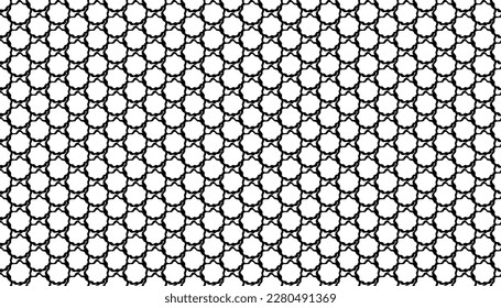 Seamless geometric texture, abstract repeating background.