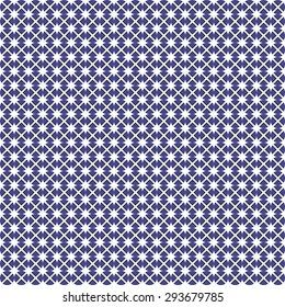Seamless geometric texture on transparent background, violet.