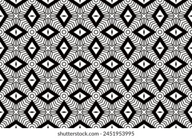 Seamless Geometric Texture Symmetric Background Wallpaper Tile Template Fashion Cloth Graphic Interior Design Fabric Visual Art Textile Digital Pattern.