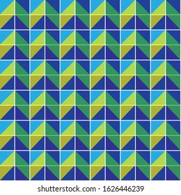 Seamless geometric texture of triangles and trapeze. Seamless triangle pattern