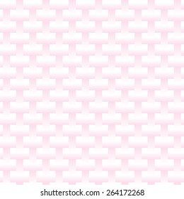 Seamless geometric texture. Vector weave canvas background