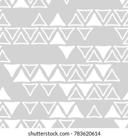 seamless geometric triangle abstract pattern