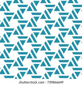 seamless geometric triangle grid pattern