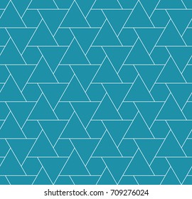 seamless geometric triangle hexagon grid pattern