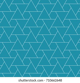seamless geometric triangle hexagon grid pattern