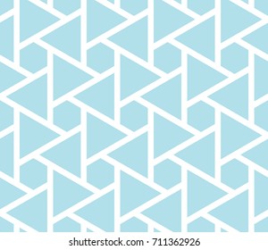 seamless geometric triangle hexagon grid pattern