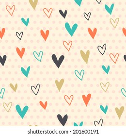 Seamless geometric triangle pastel powder background pattern. vector