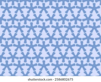 Seamless geometric triangle pattern with blue and vintage design