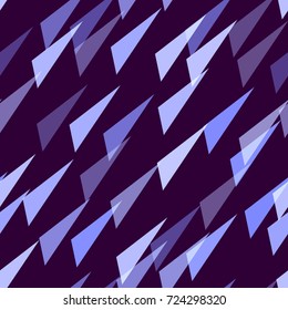 Seamless Geometric Triangle Pattern. Fashion Texture. Cloth, Textile, Linen, Fabric, Ad Design Background. Abstract Seamless Pattern with Triangles