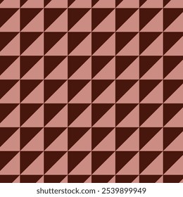 Seamless geometric triangle tessellation pattern