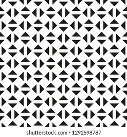 Seamless geometric triangular check square pattern background