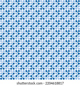 Seamless Geometric vector background Pattern.