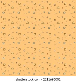 Seamless Geometric vector background Pattern.