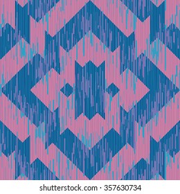 Seamless geometric vector background pattern tile
