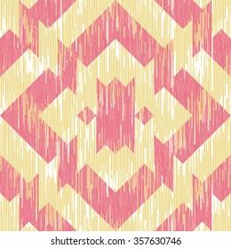 Seamless geometric vector background pattern tile
