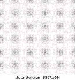 Seamless geometric vector black and red pattern. Modern ornament with dotted elements. Geometric abstract pattern