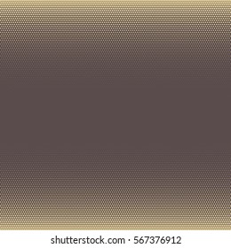Seamless geometric vector brown and golden pattern. Modern ornament with dotted elements. Geometric abstract pattern.