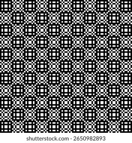 Seamless geometric vector Cloth background.