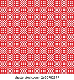 Fondo geométrico inconsútil del paño del Vector.