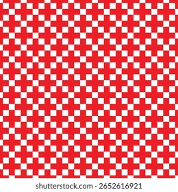 Seamless geometric vector Cloth background.