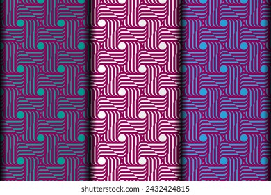 Seamless geometric vector eps pattern design background.