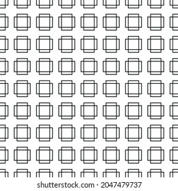 patrón monocromático vectorial geométrico transparente