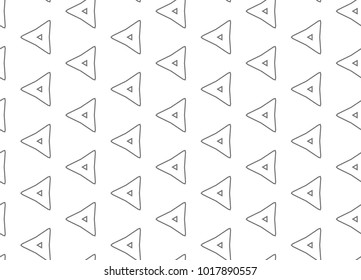 Seamless geometric vector pattern