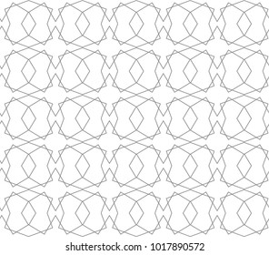 Seamless geometric vector pattern