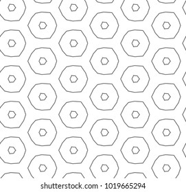 Seamless geometric vector pattern