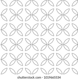 Seamless geometric vector pattern