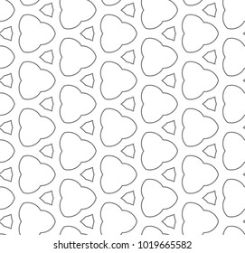 Seamless geometric vector pattern